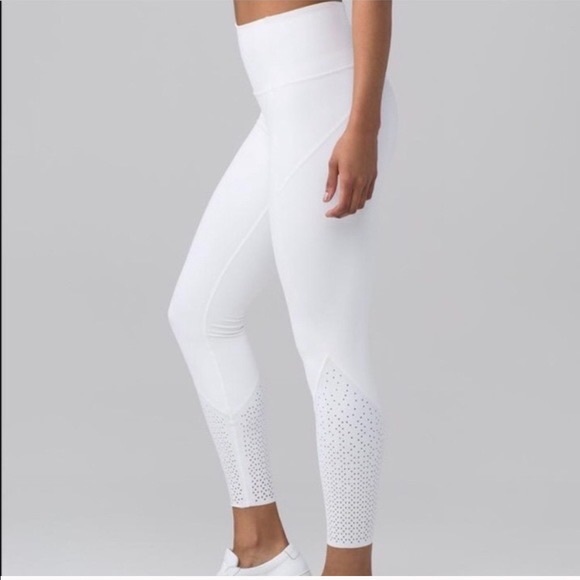 lululemon perforated leggings